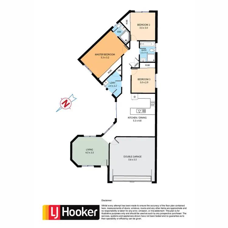Floorplan of Homely house listing, 13A Clorinda Street, Rooty Hill NSW 2766