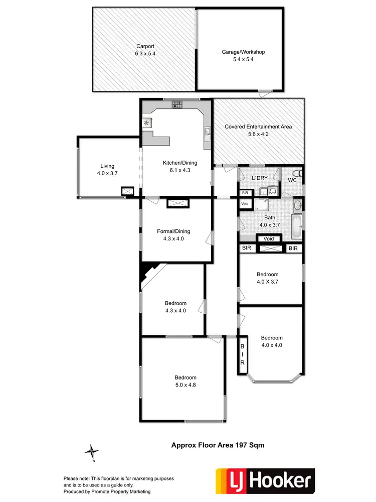 Floorplan of Homely house listing, 22 Roblin Road, Dysart TAS 7030