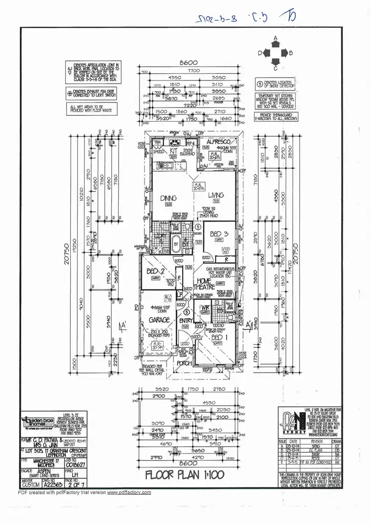 Floorplan of Homely house listing, 17 Grantham Crescent, Denham Court NSW 2565