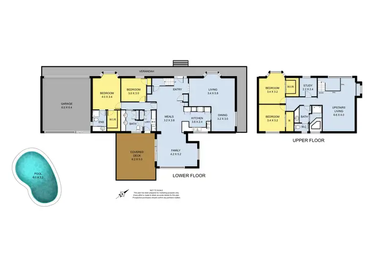 Floorplan of Homely house listing, 5 Windsor Close, Boronia VIC 3155