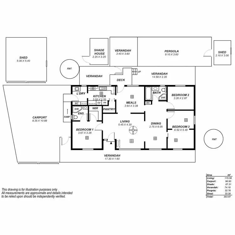 Floorplan of Homely house listing, 1 Ansbert Street, Christie Downs SA 5164