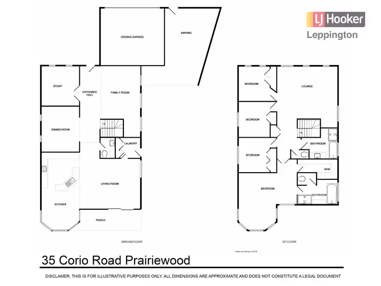 Floorplan of Homely house listing, 35 Corio Road, Prairiewood NSW 2176