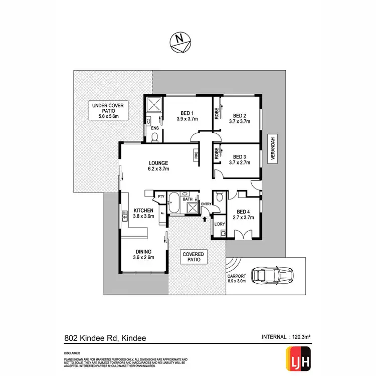 Floorplan of Homely rural property listing, 802-817 Kindee Road, Kindee NSW 2446