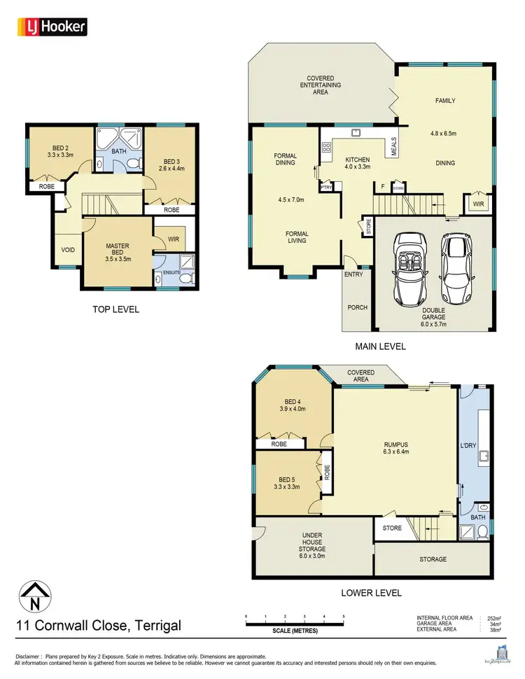 Floorplan of Homely house listing, 11 Cornwall Close, Terrigal NSW 2260