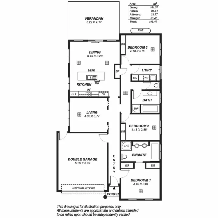 Floorplan of Homely house listing, 5 Abingdon Way, Northgate SA 5085