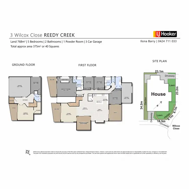 Floorplan of Homely house listing, 3 Wilcox Close, Reedy Creek QLD 4227