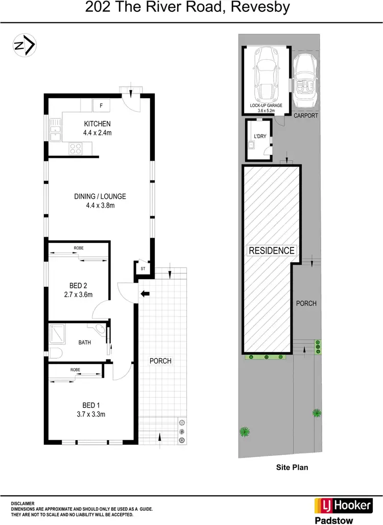 Floorplan of Homely house listing, 202 The River Road, Revesby NSW 2212