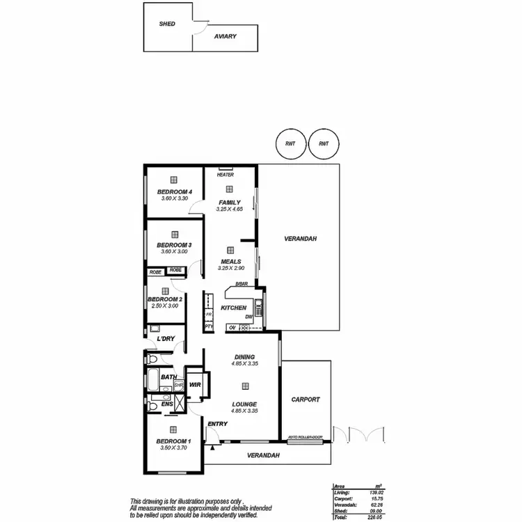 Floorplan of Homely house listing, 11 Litchfield Avenue, Blakeview SA 5114