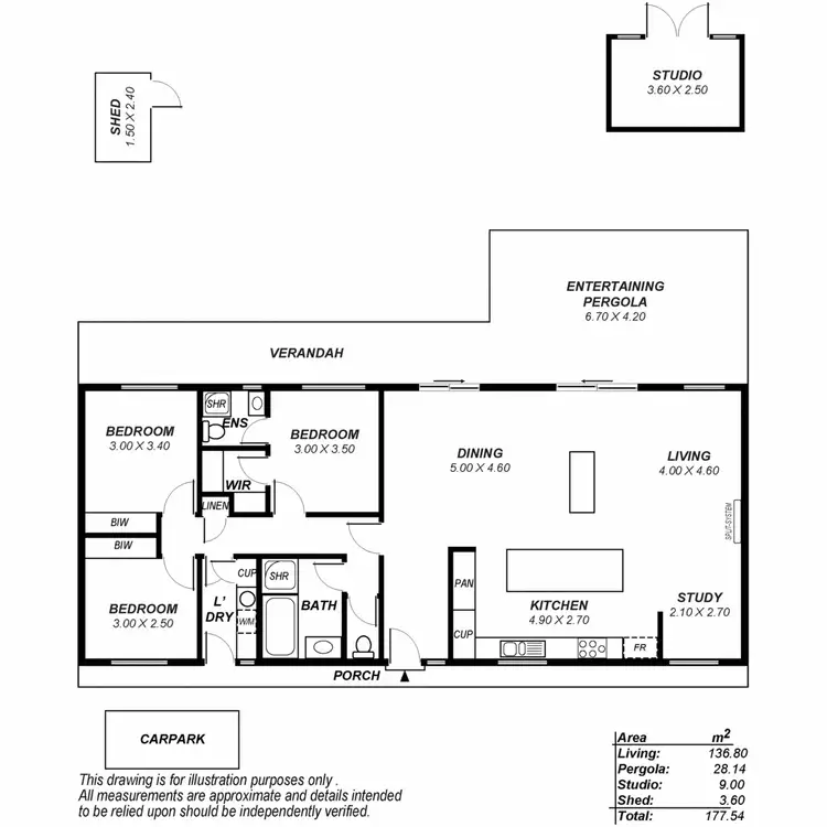 Floorplan of Homely house listing, 19 Heather Road, Aldgate SA 5154