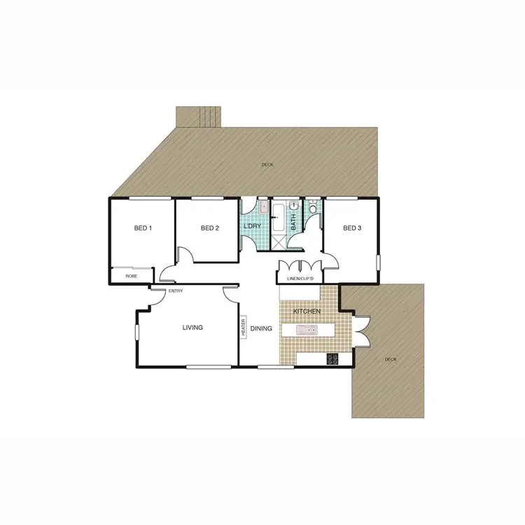 Floorplan of Homely house listing, 6 Wayal Place, Giralang ACT 2617