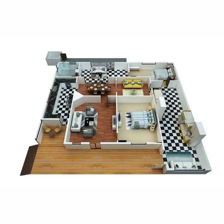 Floorplan of Homely house listing, 27 & 28 North Street, Northcliffe WA 6262
