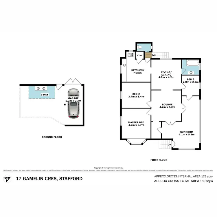 Floorplan of Homely house listing, 17 Gamelin Crescent, Stafford QLD 4053