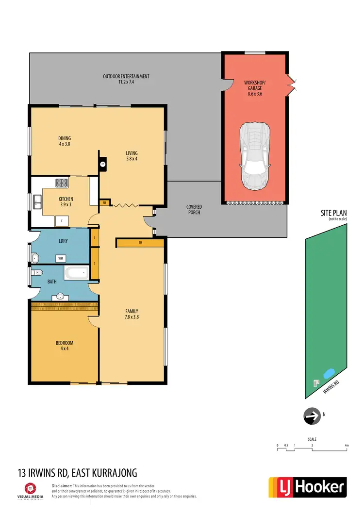 Floorplan of Homely house listing, 13 Irwins Road, East Kurrajong NSW 2758
