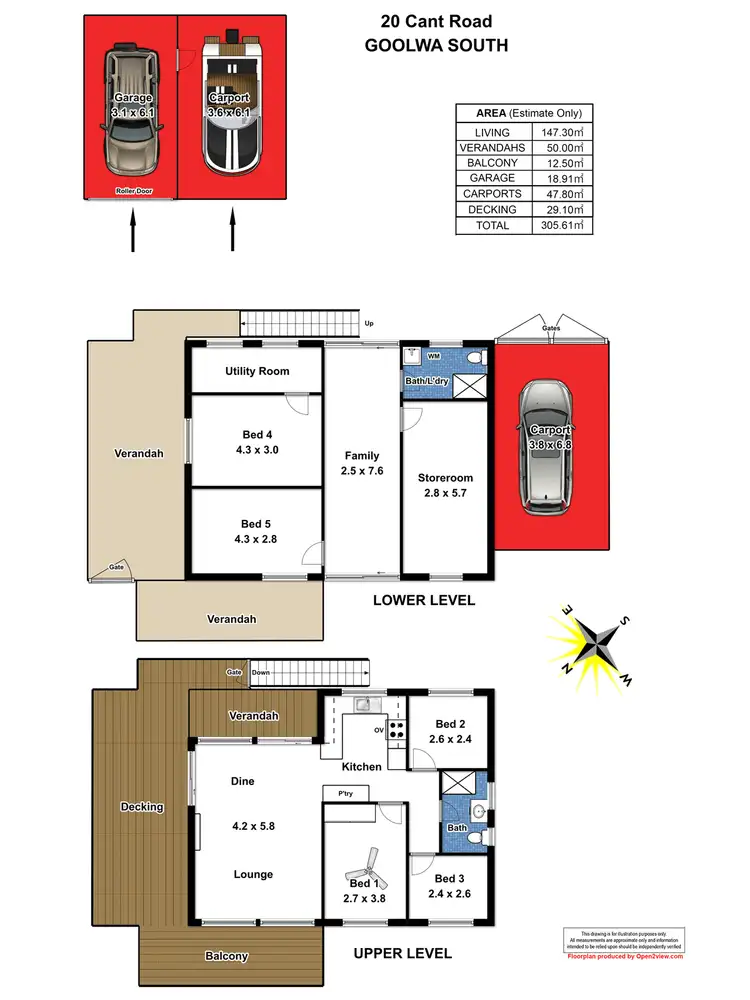 Floorplan of Homely house listing, 20 Cant Road, Goolwa South SA 5214