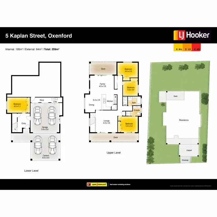 Floorplan of Homely house listing, 5 Kaplan Street, Oxenford QLD 4210