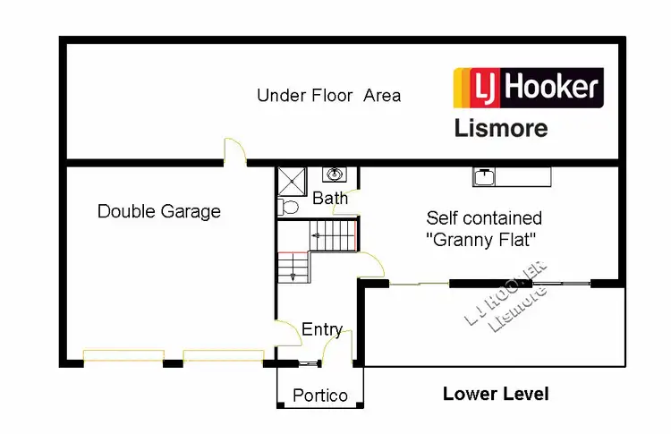 Floorplan of Homely house listing, 6 Georgina Place, Goonellabah NSW 2480