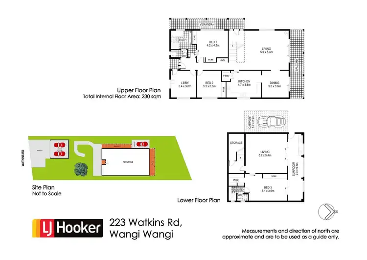 Floorplan of Homely house listing, 223 Watkins Road, Wangi Wangi NSW 2267
