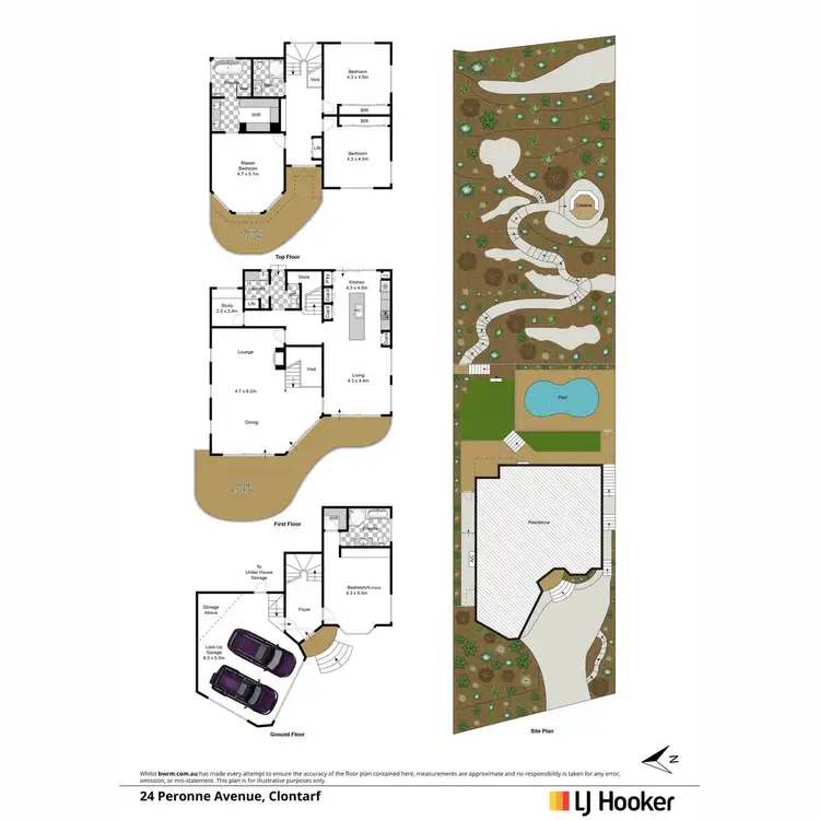 Floorplan of Homely house listing, 24 Peronne Avenue, Clontarf NSW 2093