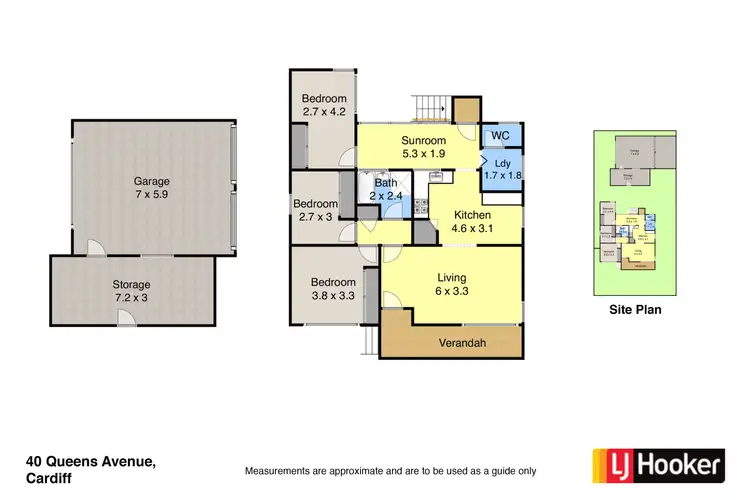 Floorplan of Homely house listing, 40 Queens Avenue, Cardiff NSW 2285