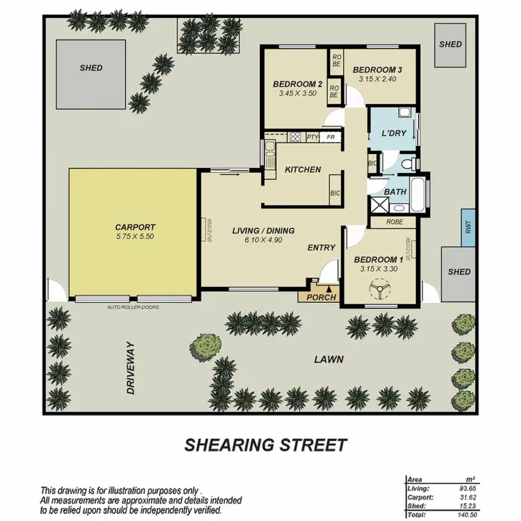 Floorplan of Homely house listing, 2A Shearing Street, Oaklands Park SA 5046