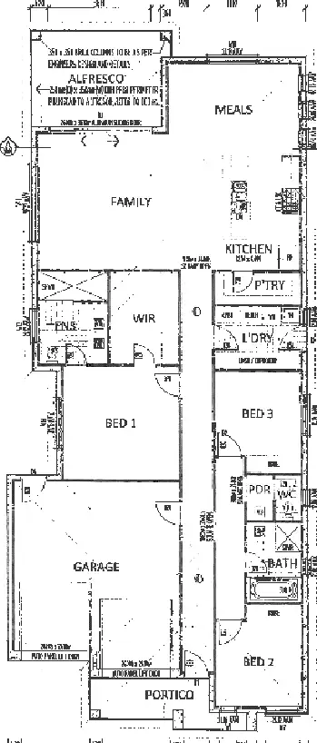 Floorplan of Homely house listing, 14a Sims Crescent, West Lakes SA 5021