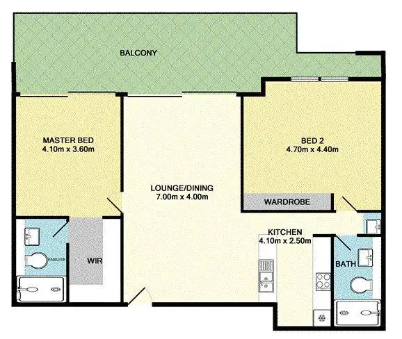 Floorplan of Homely apartment listing, 25/16 Reede Street, Turrella NSW 2205