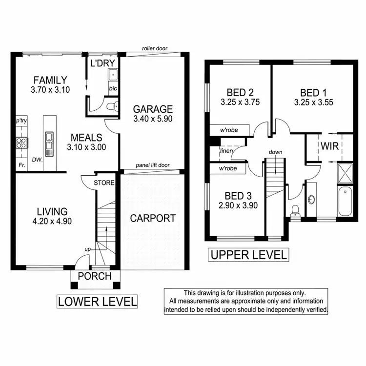 Floorplan of Homely house listing, 44A Kildonan Road, Warradale SA 5046