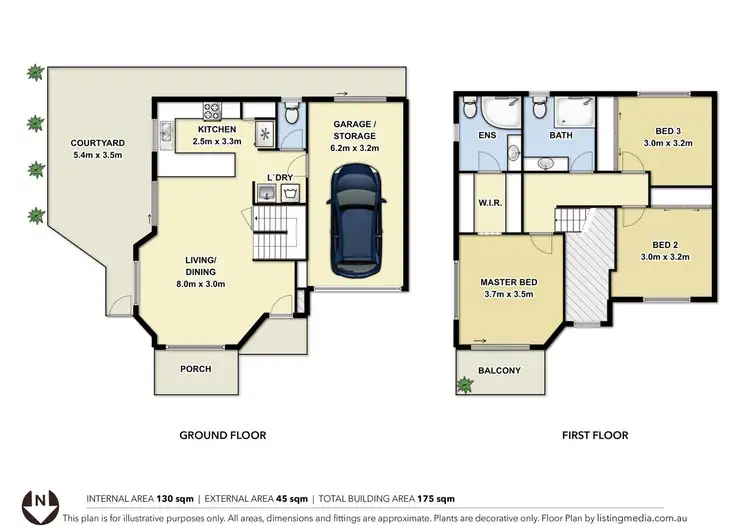 Floorplan of Homely townhouse listing, 25/1158 Cavendish Road, Mount Gravatt East QLD 4122