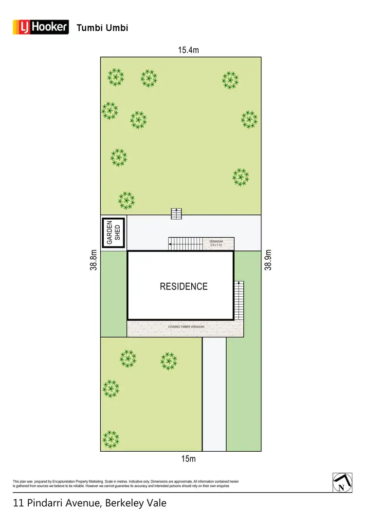 Floorplan of Homely house listing, 11 Pindarri Ave, Berkeley Vale NSW 2261