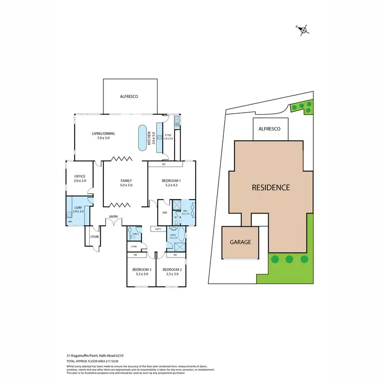 Floorplan of Homely house listing, 31 Ragamuffin Point, Halls Head WA 6210