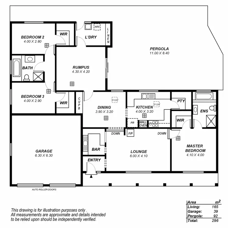 Floorplan of Homely house listing, 4 Abeona Close, Modbury Heights SA 5092