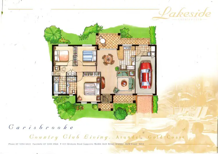 Floorplan of Homely house listing, 15/433 Brisbane Road, Coombabah QLD 4216