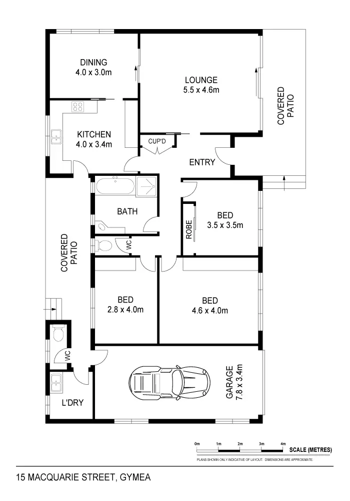 Floorplan of Homely house listing, 15 Macquarie St, Gymea NSW 2227