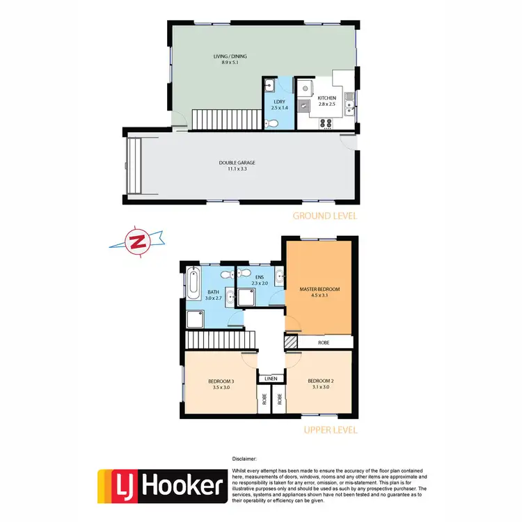 Floorplan of Homely townhouse listing, 3/149 Rooty Hill Road North, Rooty Hill NSW 2766