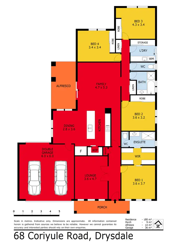 Floorplan of Homely house listing, 68 Coriyule Road, Curlewis VIC 3222