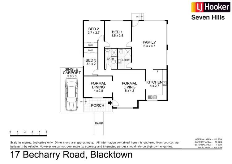 Floorplan of Homely house listing, 17 Becharry Road, Blacktown NSW 2148