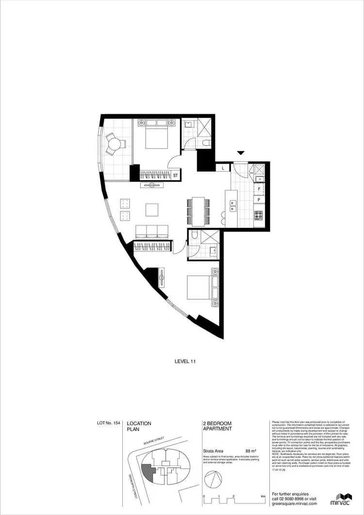 Floorplan of Homely apartment listing, A1102/2-6 Ebsworth Street, Zetland NSW 2017