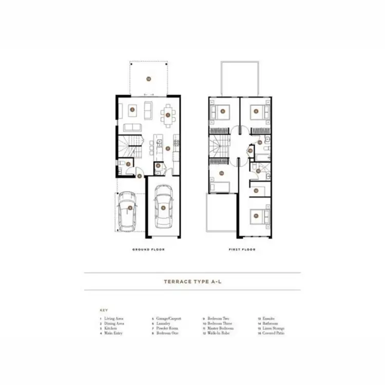 Floorplan of Homely townhouse listing, 33/46 Clover Hill Drive, Mudgeeraba QLD 4213