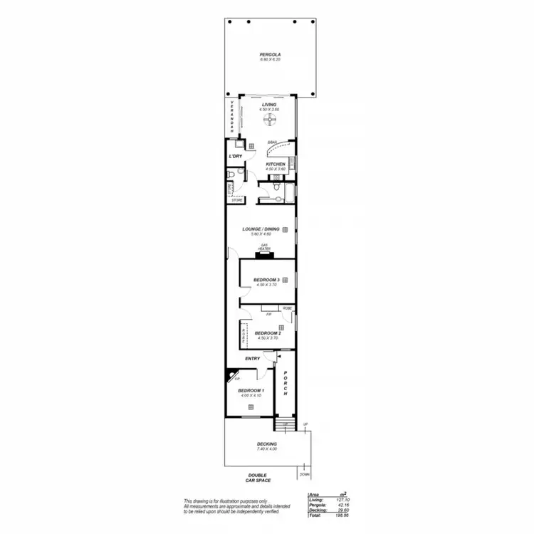 Floorplan of Homely house listing, 214 Seaview Road, Henley Beach South SA 5022