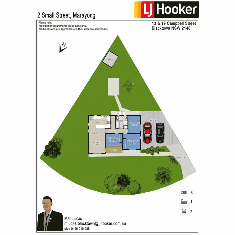 Floorplan of Homely house listing, 2 Small Street, Marayong NSW 2148