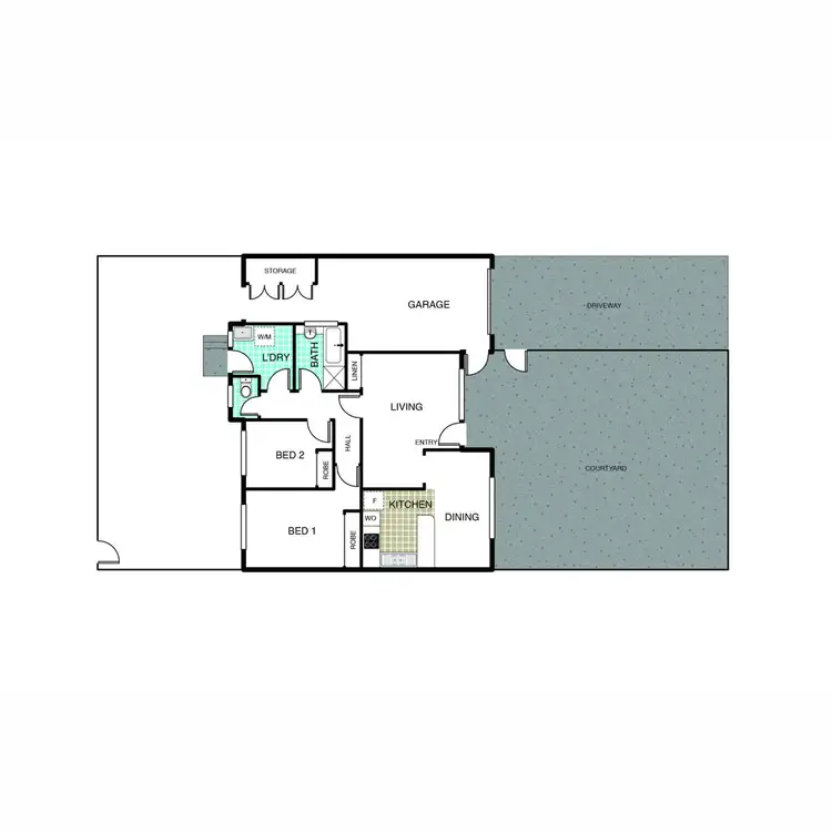 Floorplan of Homely house listing, 7 BOX Place, Latham ACT 2615