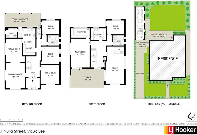 Floorplan of Homely house listing, 7 Nulla Street, Vaucluse NSW 2030