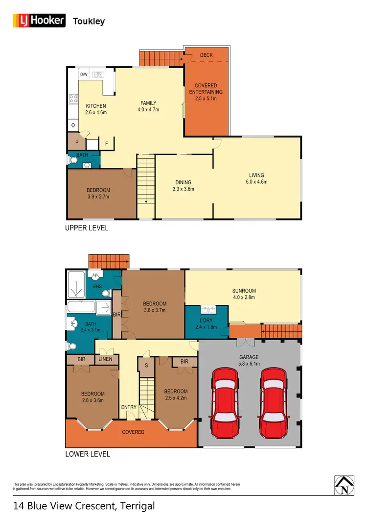 Floorplan of Homely house listing, 14 Blue View Crescent, Terrigal NSW 2260