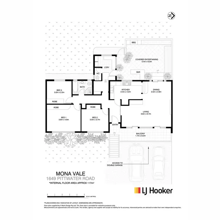 Floorplan of Homely house listing, 1649 Pittwater Road, Mona Vale NSW 2103