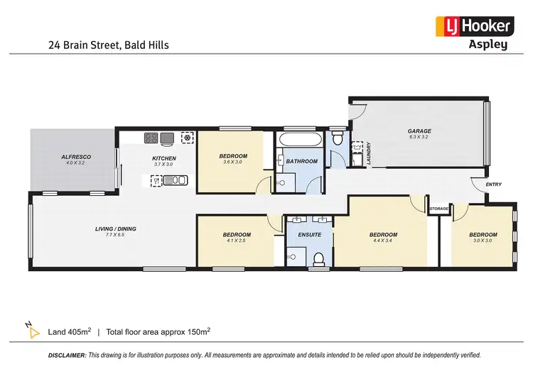 Floorplan of Homely house listing, 24 Brain Street, Bald Hills QLD 4036