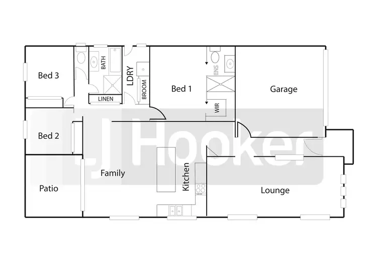 Floorplan of Homely house listing, 66 Boambee Street, Harrington NSW 2427