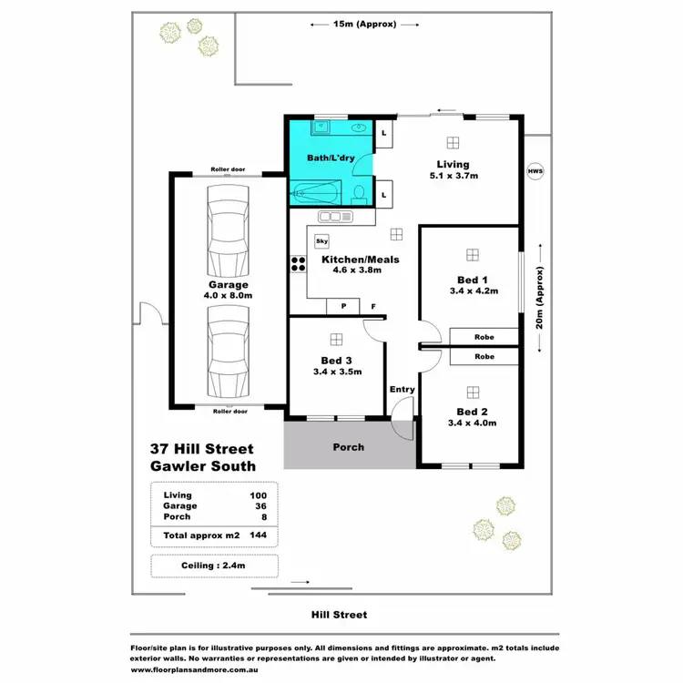 Floorplan of Homely house listing, 37 Hill Street, Gawler South SA 5118