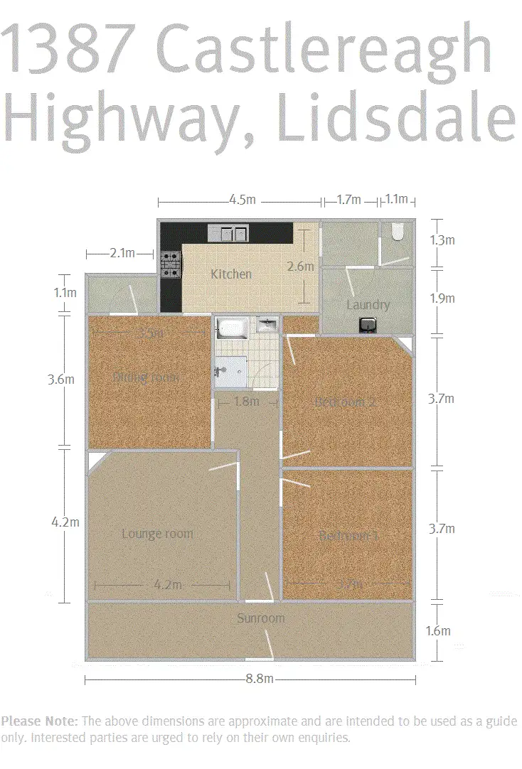 Floorplan of Homely house listing, 1387 Castlereagh Highway, Lidsdale NSW 2790