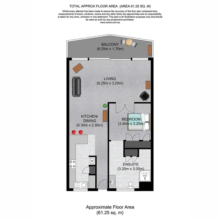 Floorplan of Homely unit listing, 14/224 Marine Parade, Labrador QLD 4215