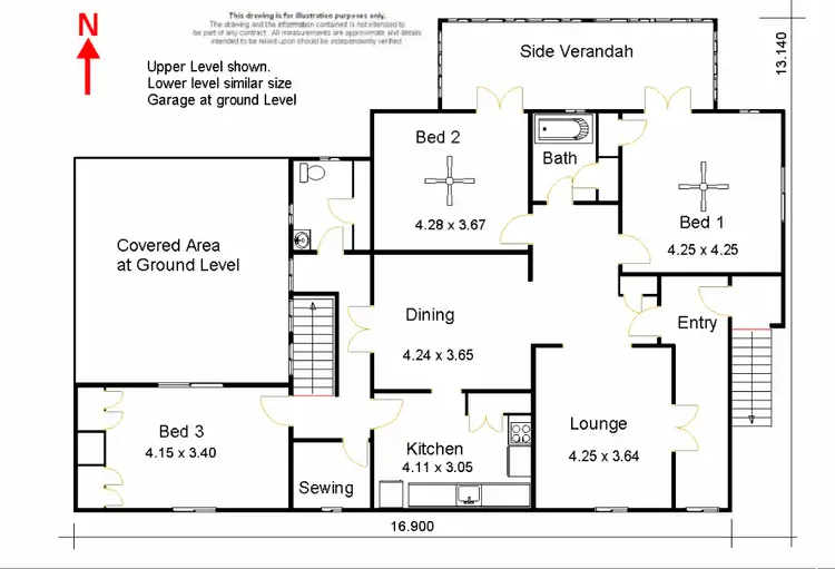 Floorplan of Homely house listing, 291 Keen Street, East Lismore NSW 2480
